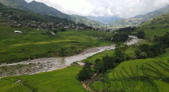 Sapa Rice-fields and Stream